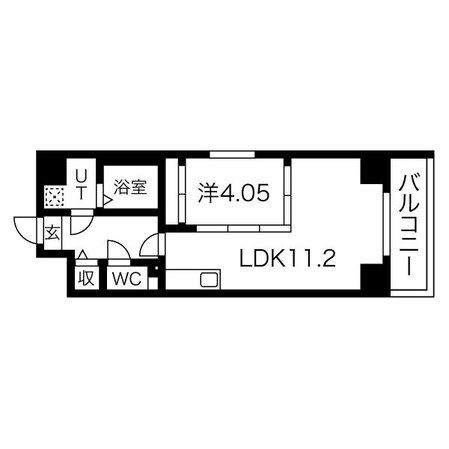 ナゴヤドーム前矢田駅 徒歩13分 3階の物件間取画像